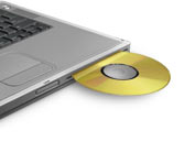 PowerBook G4 with iTunes