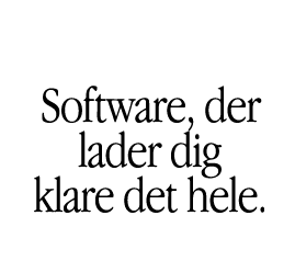 Software, der lader dig klare alt.