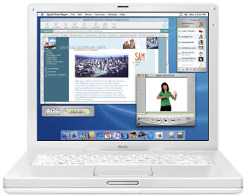 iBook og OS X-programmer