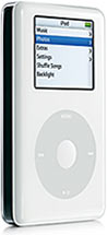 iPod photo desde un ngulo