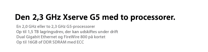 The 64-bit Xserve G5