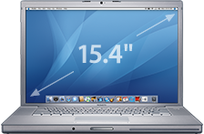 15.4-inch display