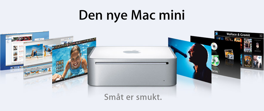 Den nye Mac mini. Småt er smukt.