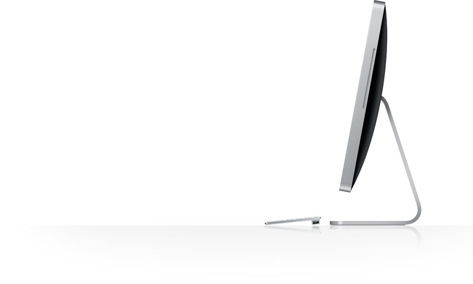 iMac med tastatur