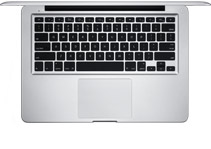 Bærbar MacBook-computers pegefelt