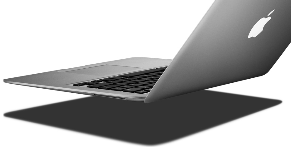 Åben MacBook Air.