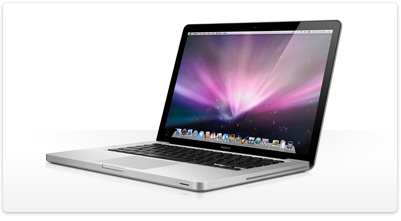 MacBook Pro laptop running Mac OS X