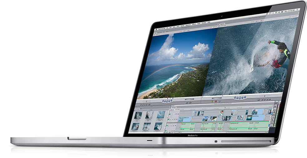 Airfield butiksindehaveren Bloodstained Apple - MacBook Pro - 17" modellens funktioner - 8 timers batteri,  baggrundsbelyst LED-skærm med høj opløsning, unibody-aluminiumskabinet,  NVIDIA-grafik