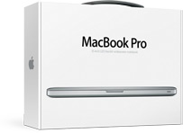 MacBook Pro box.