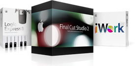 Logic Express, Final Cut Studio, iWork