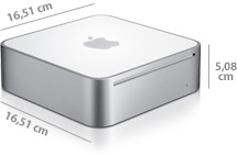 Mål på Mac mini