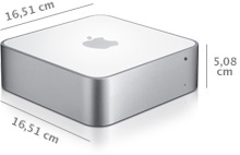 Mål på Mac mini