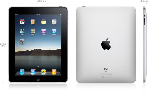 Apple - iPad - Tekniske specifikationer tilbehør til iPad.