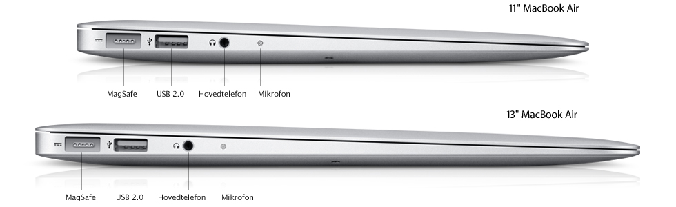 Apple – MacBook Air tænker og opfører som en Mac i fuld størrelse.