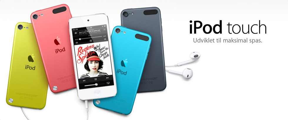 iPod touch. Udviklet til maksimal spas.