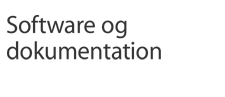 Software og dokumentation