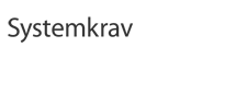 Systemkrav